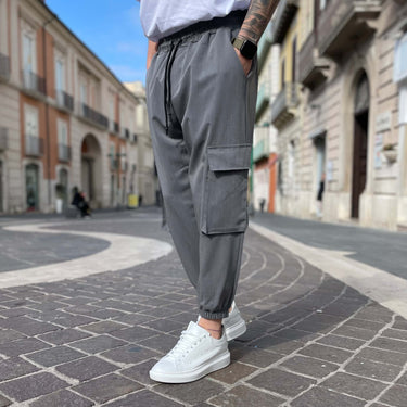 Pantalone cargo grigio - FLAG STORE